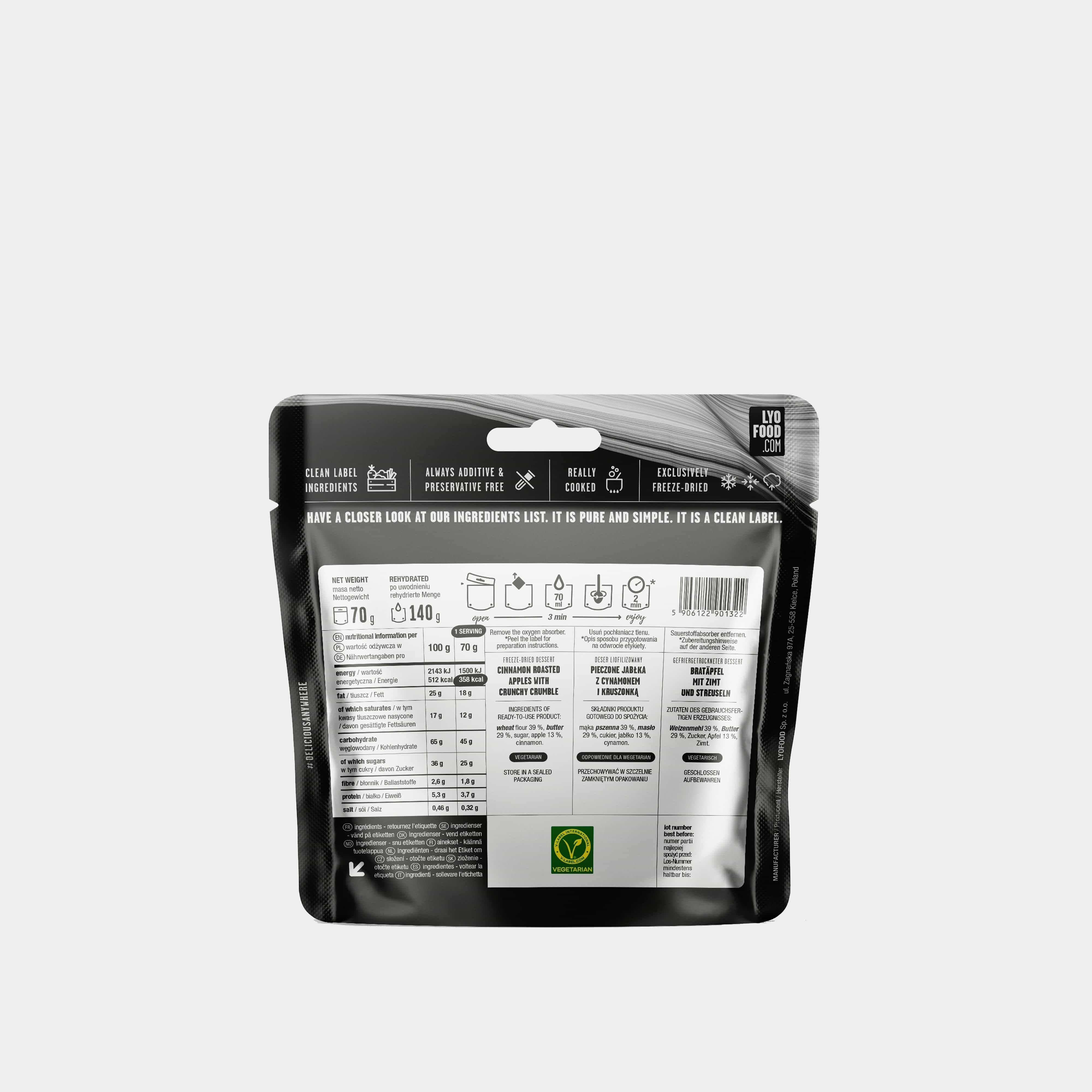 Lyofood Meal Pouch - Image 3